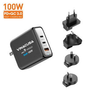Alternative view of Sạc Nhanh 100W – Adapter GaN Vinacusa PD-099PT Super Fast Charger Type C