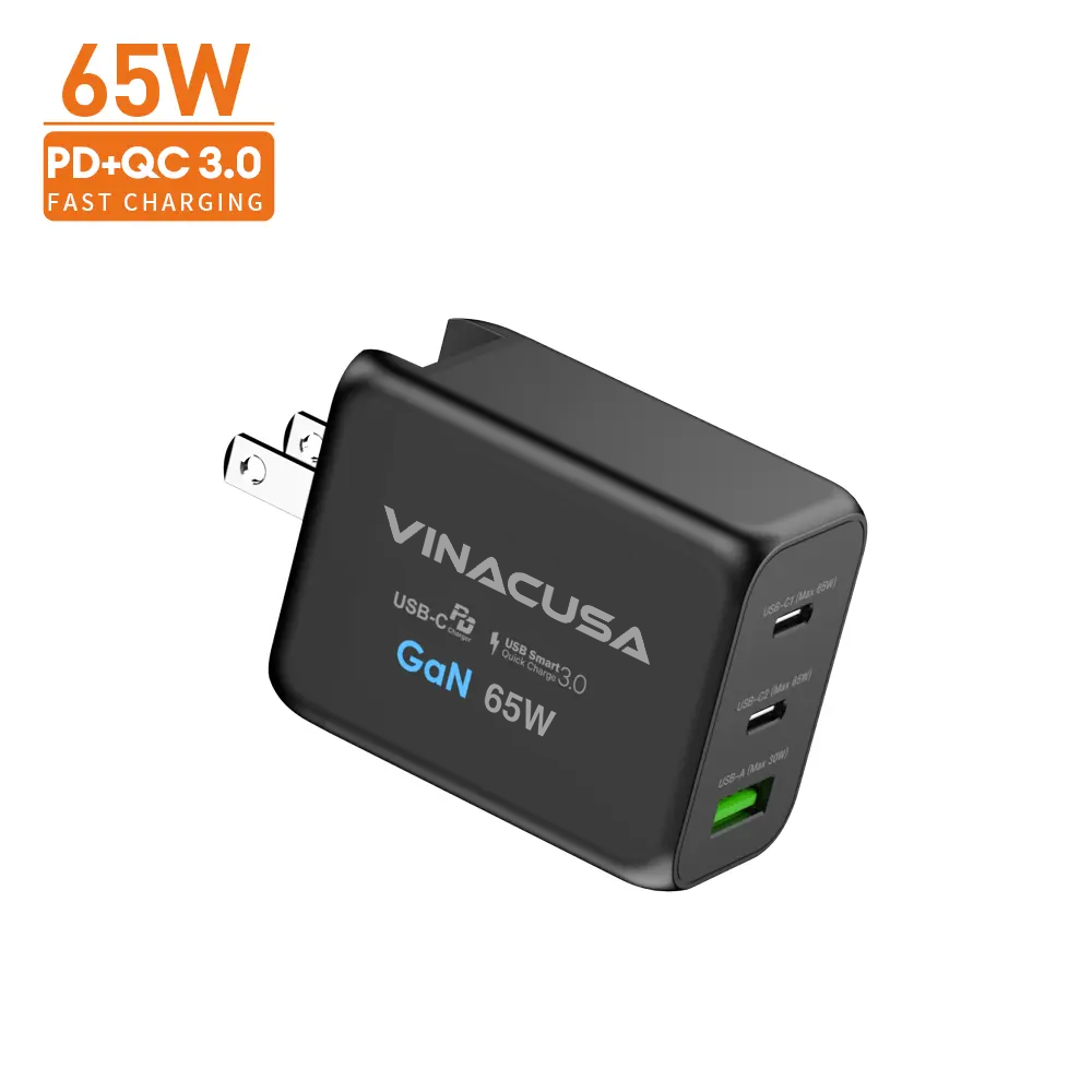 Sạc Nhanh 100W – Adapter GaN Vinacusa PD-063 Super Fast Charger Type C - Ảnh 4